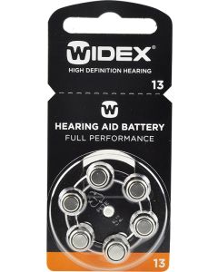 WIDEX 13 baterie do naslouchadel 6 ks