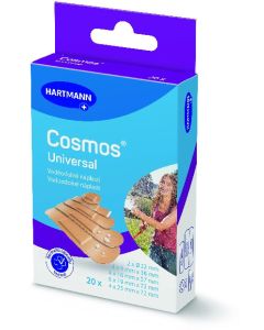 Cosmos Universal voděodolná náplast 5 velikosti 20ks