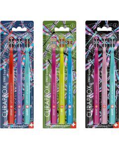 Curaprox 3960 super soft kartáček 3 ks DRAGON Fly