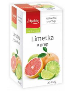 Apotheke čaj limetka+grep 20ks