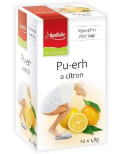 Apotheke Premier Pu-erh a citron 20 sáčků