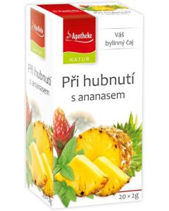 Apotheke Natur Při hubnutí s ananasem 20 sáčků