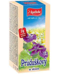 Apotheke Průduškový se slézem 20 sáčků