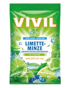 Vivil Limetka-máta+vitamín C bez cukru