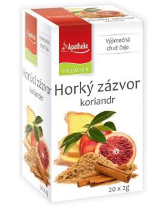 Apotheke Premier Horký zázvor a koriandr 20 sáčků