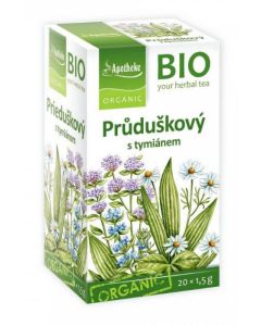 Apotheke BIO Průduškový s tymiánem 20 ks