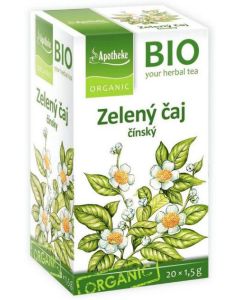 Apotheke Bio Zelený čaj čínský 20 sáčků