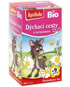 Apotheke Bio dětský Dýchací cesty s heřmánkem 20 sáčků