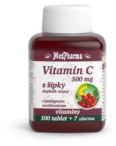 MedPharma Vitamín C s šípky 500 mg 107 tbl.