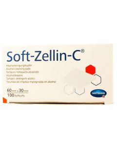Soft-Zellin tampon k dezinfekci kůže 100 ks