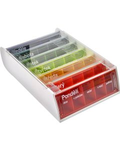 Týdenní dávkovač léků ANABOX