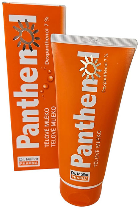 Dr. Müller Panthenol tělové mléko 7% 200 ml