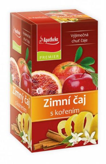 Apotheke Premier Zimní čaj s kořením 20 ks