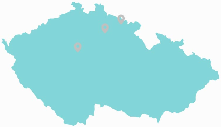 Mapa prodejen ARIESMedishop